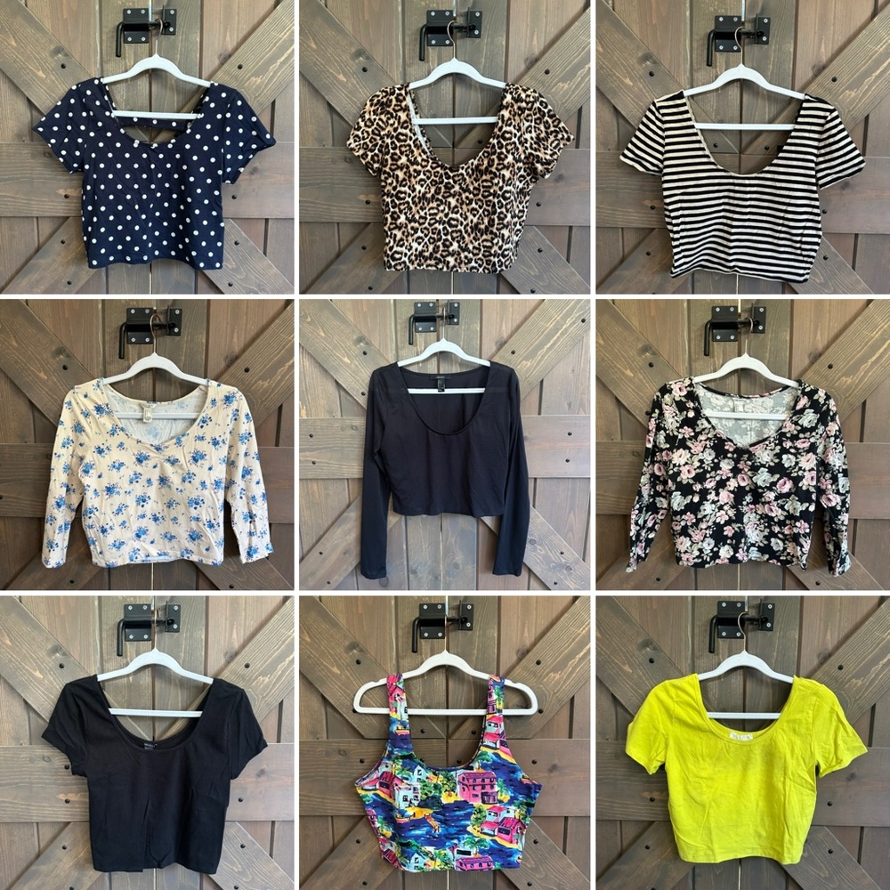 9 Forever 21 Crop Tops